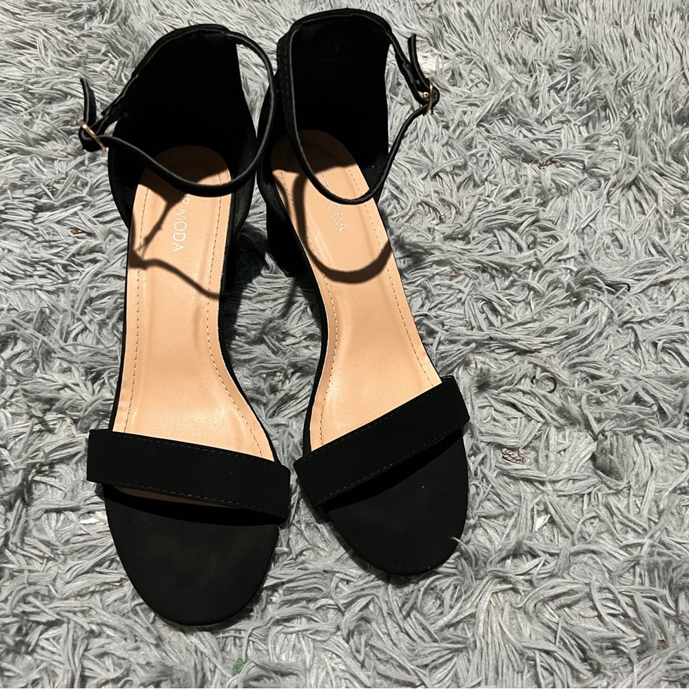 Black heels